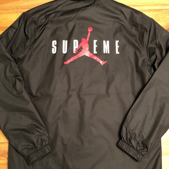 supreme jordan coaches jacket